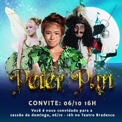 Peter Pan, de Billy Bond,  fez parceria com Arteplural em 2019. 